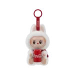 Labubu Vinyl Face Plush Happy Factor - Coca-Cola Series