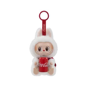 Labubu Vinyl Face Plush Happy Factor - Coca-Cola Series
