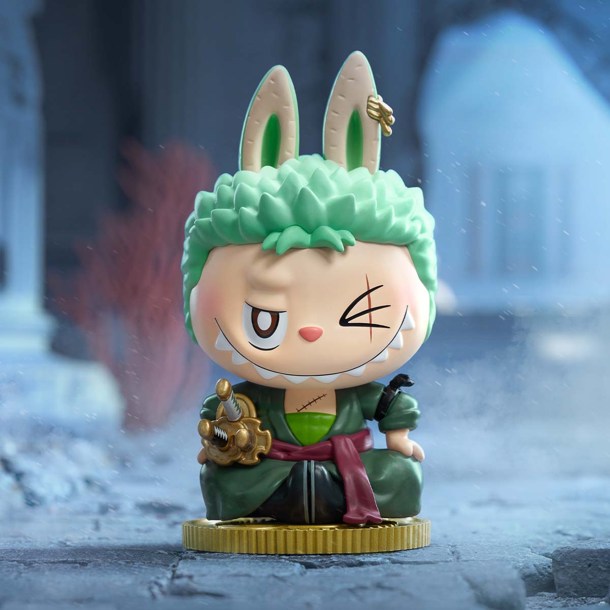 Labubu x Roronoa Zoro – One Piece Series