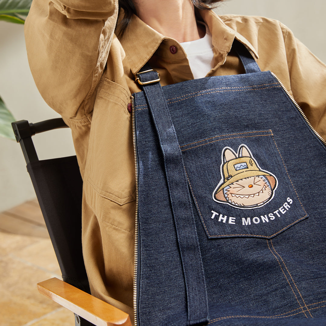 Labubu Denim Tote Bag– Fall In Wild Series - Image 4