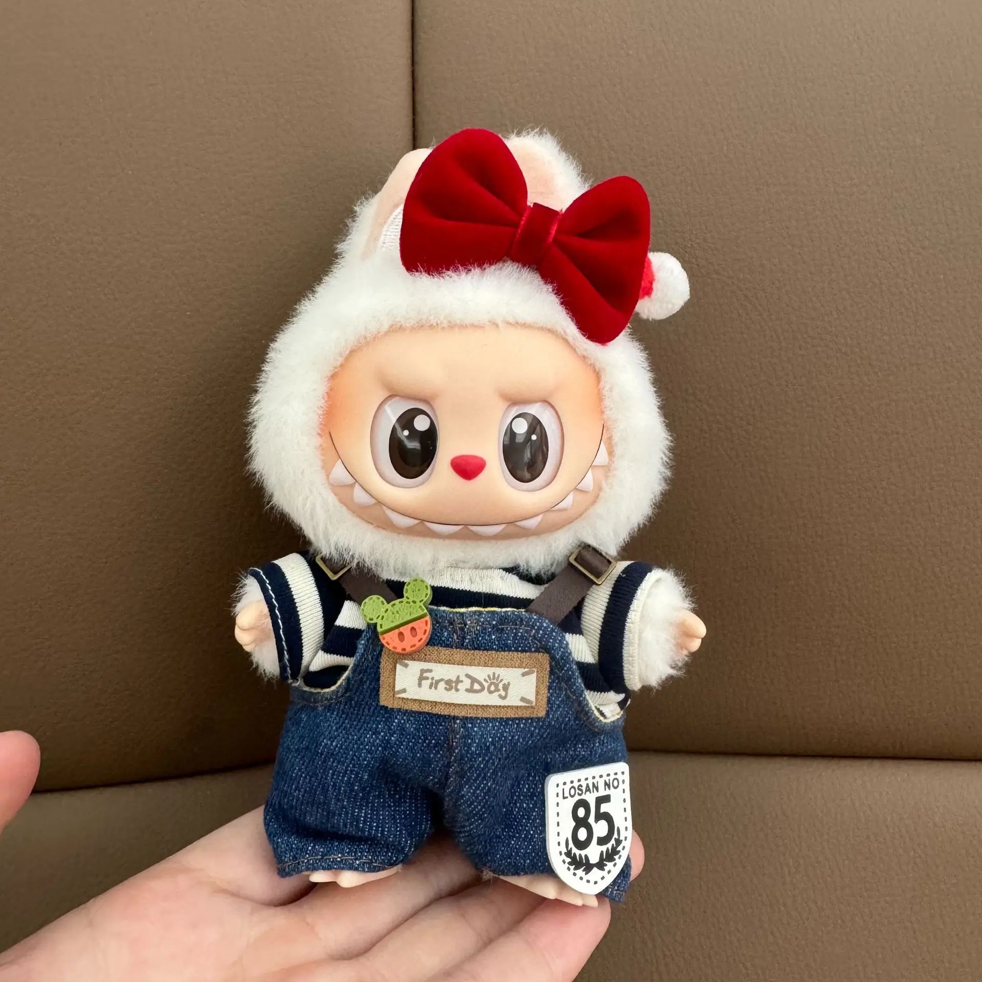 Labubu Clothing First Day Denim Beanie 17