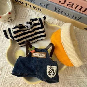 Labubu Clothing First Day Denim Beanie 17