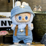 Labubu Denim Chill – Sky Blue Jean Edition