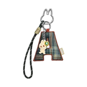 Labubu Letter Pendant A – Pin for Love Series