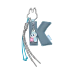 Labubu Letter Pendant K