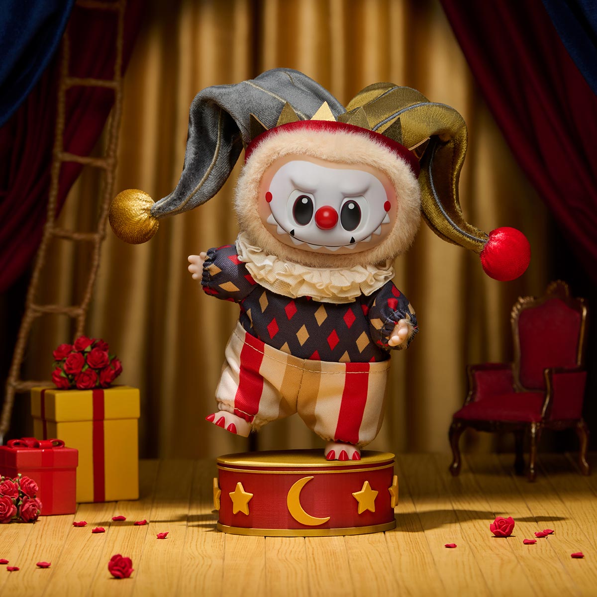 Labubu Moonlit Mask Super Secret Edition – WHY SO SERIOUS Series