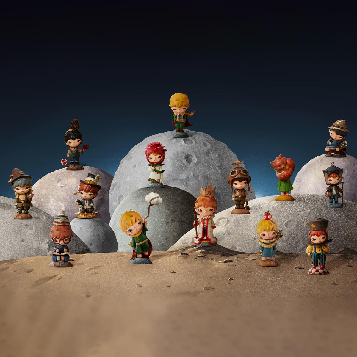 Hirono × Le Petit Prince Series Figures - Image 3